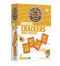 Load image into Gallery viewer, PRETZELIZED Pretzel Crackers, Honey Mustard Flavored, 6.5oz Box - Multi-Pack
