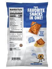Load image into Gallery viewer, PRETZELIZED Pretzel Pita Chips, Sea Salt Flavored, 7oz Bag - Multi-Pack