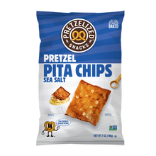 Load image into Gallery viewer, PRETZELIZED Pretzel Pita Chips, 3 Flavor Variety, 7oz Bag - Multi-Pack