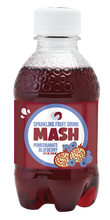 Load image into Gallery viewer, Mash Sparkling Fruit Drink, Blueberry Pomegranate, 16oz (Pack of 12)