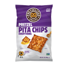 Load image into Gallery viewer, PRETZELIZED Pretzel Pita Chips, 3 Flavor Variety, 7oz Bag - Multi-Pack