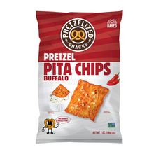 Load image into Gallery viewer, PRETZELIZED Pretzel Pita Chips, 3 Flavor Variety, 7oz Bag - Multi-Pack