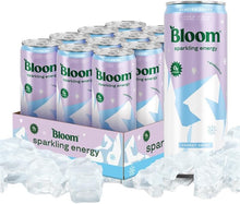 Load image into Gallery viewer, Bloom Sparkling Energy Drink, Glacier Crush, 12oz (Pack of 12)
