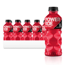Load image into Gallery viewer, POWERADE Electrolyte Enhanced Sports Drink, Fruit Punch, 20 fl oz (Pack of 24)
