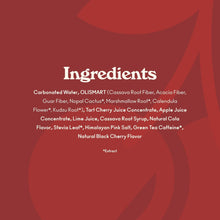 Load image into Gallery viewer, Olipop Sparkling Prebiotic Soda, Cherry Cola, 12oz (Pack of 12)