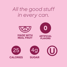 Load image into Gallery viewer, Sanzo Flavored Sparkling Water, Lychee (Berry), 12oz (Pack of 12)