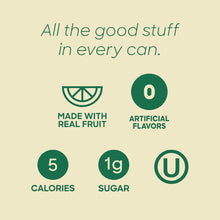 Load image into Gallery viewer, Sanzo Flavored Sparkling Water, Yuzu (Lemon), 12oz (Pack of 12)