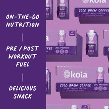 Load image into Gallery viewer, Koia Plant Based 20g Protein Shake, Cold Brew Coffee, 11oz (Pack of 12)