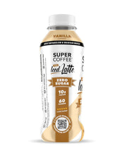 Load image into Gallery viewer, Super Coffee, Vanilla Latte, 12oz (Pack of 12)
