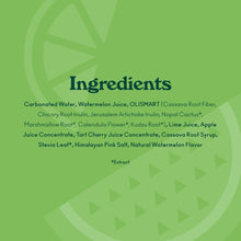 Load image into Gallery viewer, Olipop Sparkling Prebiotic Soda, Watermelon Lime, 12oz (Pack of 12)