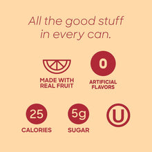 Load image into Gallery viewer, Sanzo Flavored Sparkling Water, Mandarin (Orange), 12oz (Pack of 12)