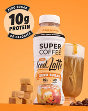 Load image into Gallery viewer, Super Coffee, Caramel Latte, 12oz (Pack of 12)