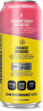 Load image into Gallery viewer, Cellucor C4 Performance Zero Sugar Energy Drink, Jolly Rancher Watermelon, 16 oz (Pack of 12)