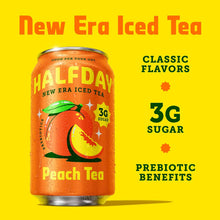 Load image into Gallery viewer, HALFDAY Prebiotic Tea, Peach, 12oz (Pack of 12)