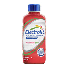 Load image into Gallery viewer, Electrolit Electrolyte Hydration Beverage, Watermelon Lime, 21oz (Pack of 12)