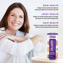 Load image into Gallery viewer, HydraDNA Collagen Infused Sparkling Drink, Berry Punch, 12oz (Pack of 12)