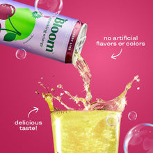 Load image into Gallery viewer, Bloom Sparkling Energy Drink, Cherry Lime, 12oz (Pack of 12)