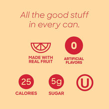 Load image into Gallery viewer, Sanzo Flavored Sparkling Water, Pomelo (Grapefruit), 12oz (Pack of 12)