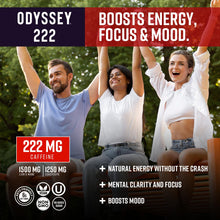 Load image into Gallery viewer, Odyssey 222 Sparkling Energy Drink, Strawberry Watermelon, 12oz (Pack of 12)