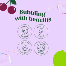 Load image into Gallery viewer, Bloom Sparkling Energy Drink, Cherry Lime, 12oz (Pack of 12)