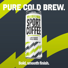 Load image into Gallery viewer, Throne Sport Cold Brew Coffee, Black, 11oz (Pack of 12)
