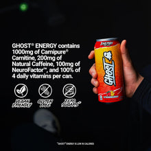 Load image into Gallery viewer, Ghost Energy Drink, Strawbango, 16oz (Pack of 12)