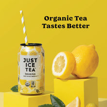 Load image into Gallery viewer, Just Ice Tea, Lemon Tea, 12oz (Pack of 12)