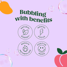 Load image into Gallery viewer, Bloom Sparkling Energy Drink, Peach Mango, 12oz (Pack of 12)