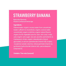 Load image into Gallery viewer, ROAR Organic Electrolyte Infusion Drink, Strawberry Banana, 18 oz (Pack of 12)