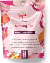 Load image into Gallery viewer, Tropace Hibiscus Nursing Tea, 20 Tea Bags, 1.4 oz