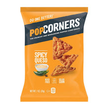 Load image into Gallery viewer, Popcorners Chips, Spicy Queso, 1oz (Pack of 40)