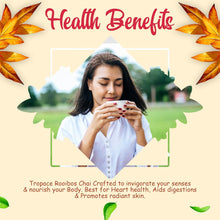 Load image into Gallery viewer, Tropace Organic Rooibos Tea, 20 Tea Bags, 1.4 oz