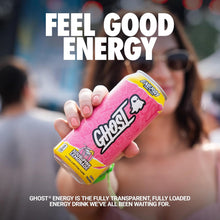 Load image into Gallery viewer, Ghost Energy Drink, Sour Pink Lemonade, 16oz (Pack of 12)