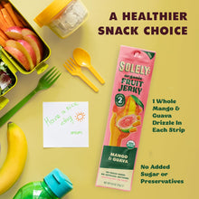 Load image into Gallery viewer, Solely Organic Fruit Jerky, Mango & Guava, 0.8oz (Pack of 12)
