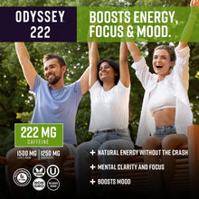 Load image into Gallery viewer, Odyssey 222 Sparkling Energy Drink, Cherry Lime, 12oz (Pack of 12)