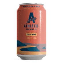 Load image into Gallery viewer, Athletic Brewing Company Non-Alcoholic Beer, Free Wave Hazy IPA, 12oz (Pack of 12)