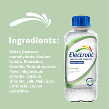 Load image into Gallery viewer, Electrolit Electrolyte Hydration Beverage, Coconut, 21oz (Pack of 12)