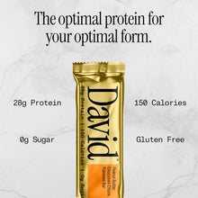 Load image into Gallery viewer, David Protein Bar, Peanut Butter Chocolate, 2.05oz (Pack of 12)