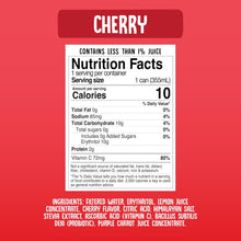 Load image into Gallery viewer, Cove Soda Probiotic Soft Drink, Cherry, 12oz (Pack of 12)