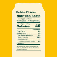 Load image into Gallery viewer, Olipop Sparkling Prebiotic Soda, Ginger Lemon, 12oz (Pack of 12)