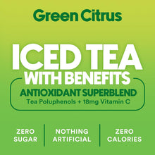 Load image into Gallery viewer, RYL Iced Tea, Green Citrus, 16oz (Pack of 12)