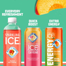 Load image into Gallery viewer, Sparkling Ice Flavored Sparkling Water, Peach Nectarine, 17 oz (Pack of 12)
