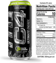 Load image into Gallery viewer, C4 Ultimate Sugar-Free Energy Drink, Tropical Tundra Plus, 16oz (Pack of 12)