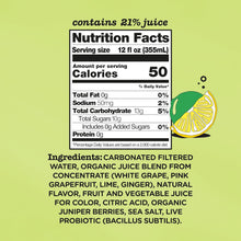 Load image into Gallery viewer, Culture Pop Sparkling Probiotic Soda, Lemon Lime, 12oz (Pack of 12)