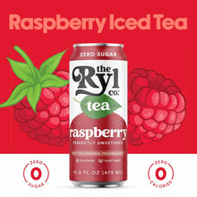 Load image into Gallery viewer, RYL Iced Tea, Raspberry, 16oz (Pack of 12)