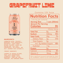 Load image into Gallery viewer, De La Calle Tepache Modern Mexican Soda, Grapefruit Lime, 12oz (Pack of 12)