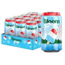 Load image into Gallery viewer, Bloom Pop Prebiotic Soda, Rocket Blast, 12oz (Pack of 12)