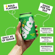 Load image into Gallery viewer, Slice Prebiotic & Probiotic Soda Pop, Lemon Lime, 12oz (Pack of 12)