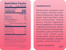 Load image into Gallery viewer, Recess Mood Magnesium & Adaptogen Drink, Strawberry Rose, 12oz (Pack of 12)