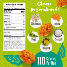 Load image into Gallery viewer, PeaKaPop Veggie Popped Chips, BBQ, 1oz (Pack of 20)